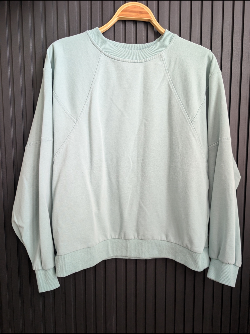 Merokeety 2 Piece Oversized Lounge Set Light Green | Size L - Picture 11 of 15